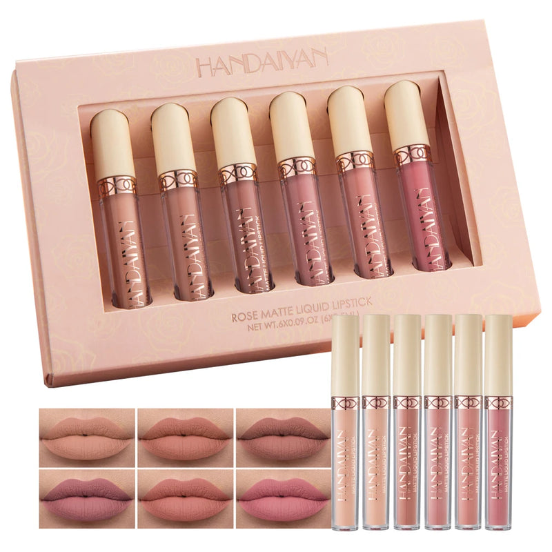 Lipstick Set Ultra Matte Velvet Waterproof